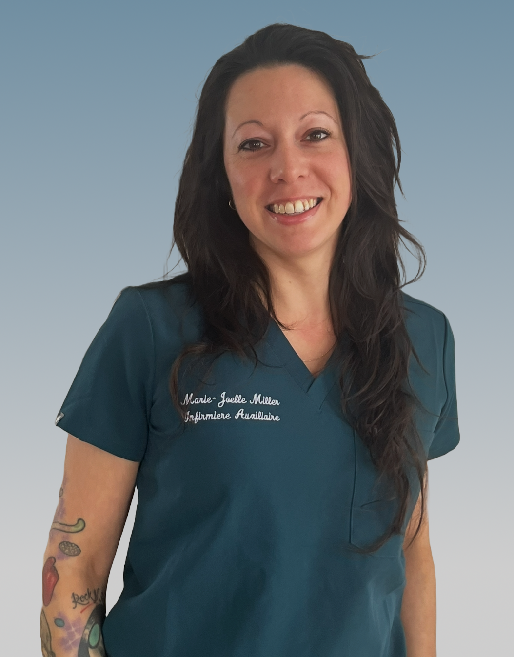 Marie-Joëlle Miller, infirmière auxiliaire